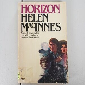 Horizon Helen MacInnes Vintage 1974 Fawcett Crest WWII Suspense Paperback Novel